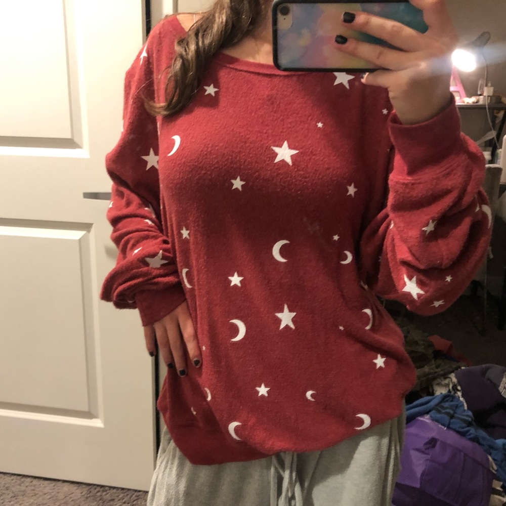 Wildfox soft star sweater!